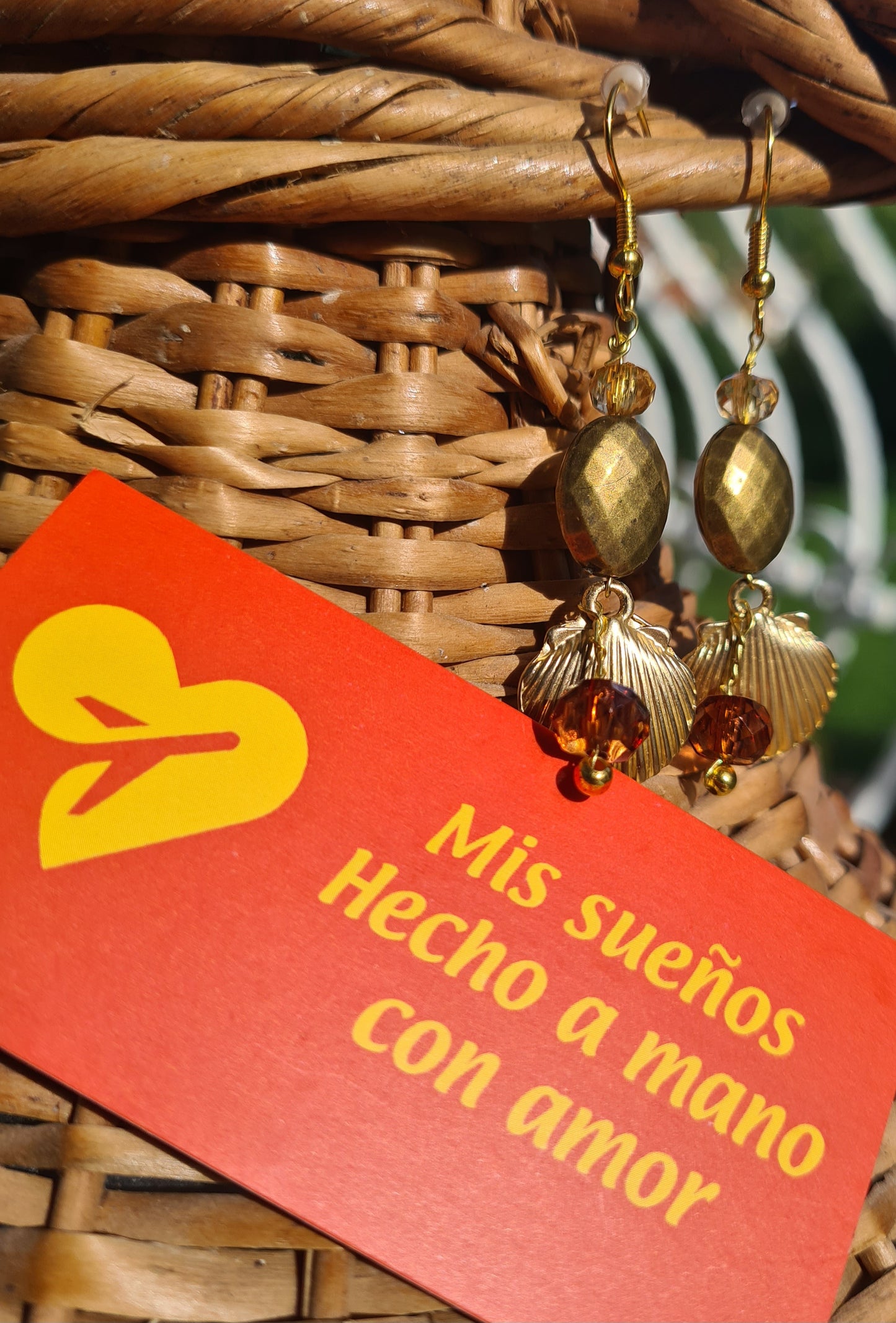 Ohrringe "Concha de oro"
