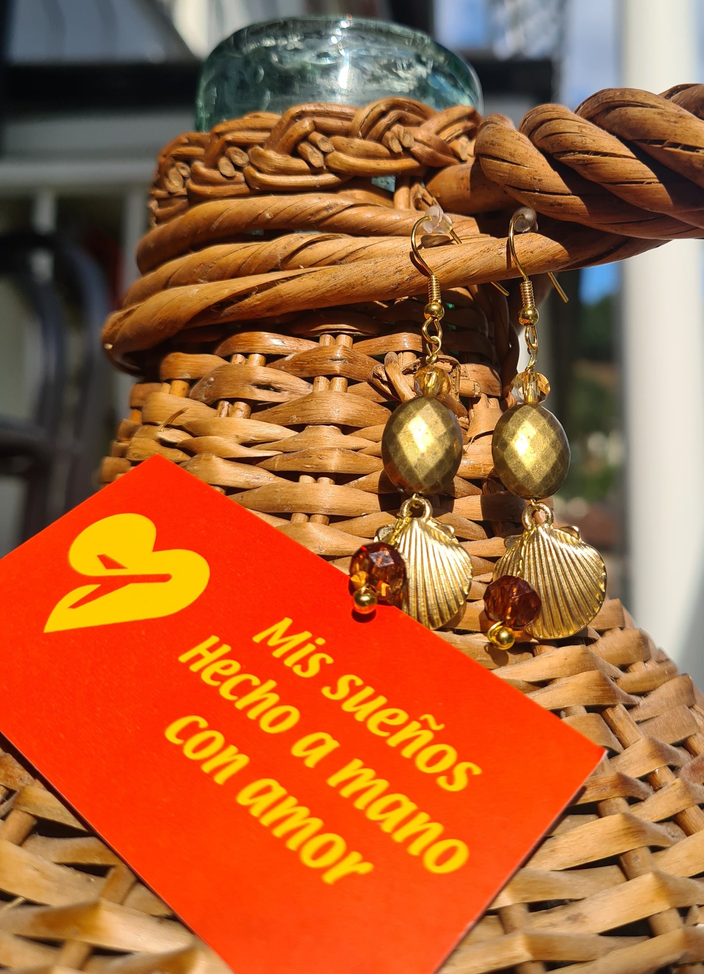 Ohrringe "Concha de oro"