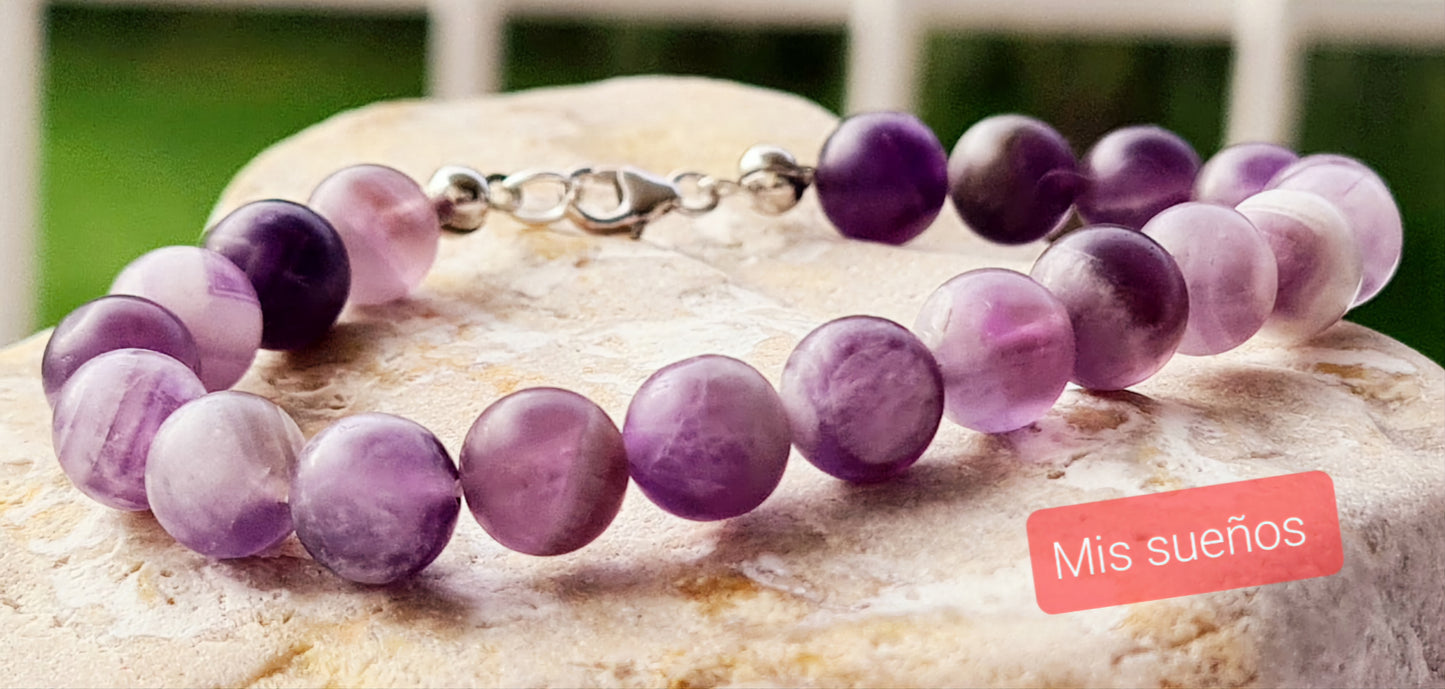 Amethyst Edelstein-Armband