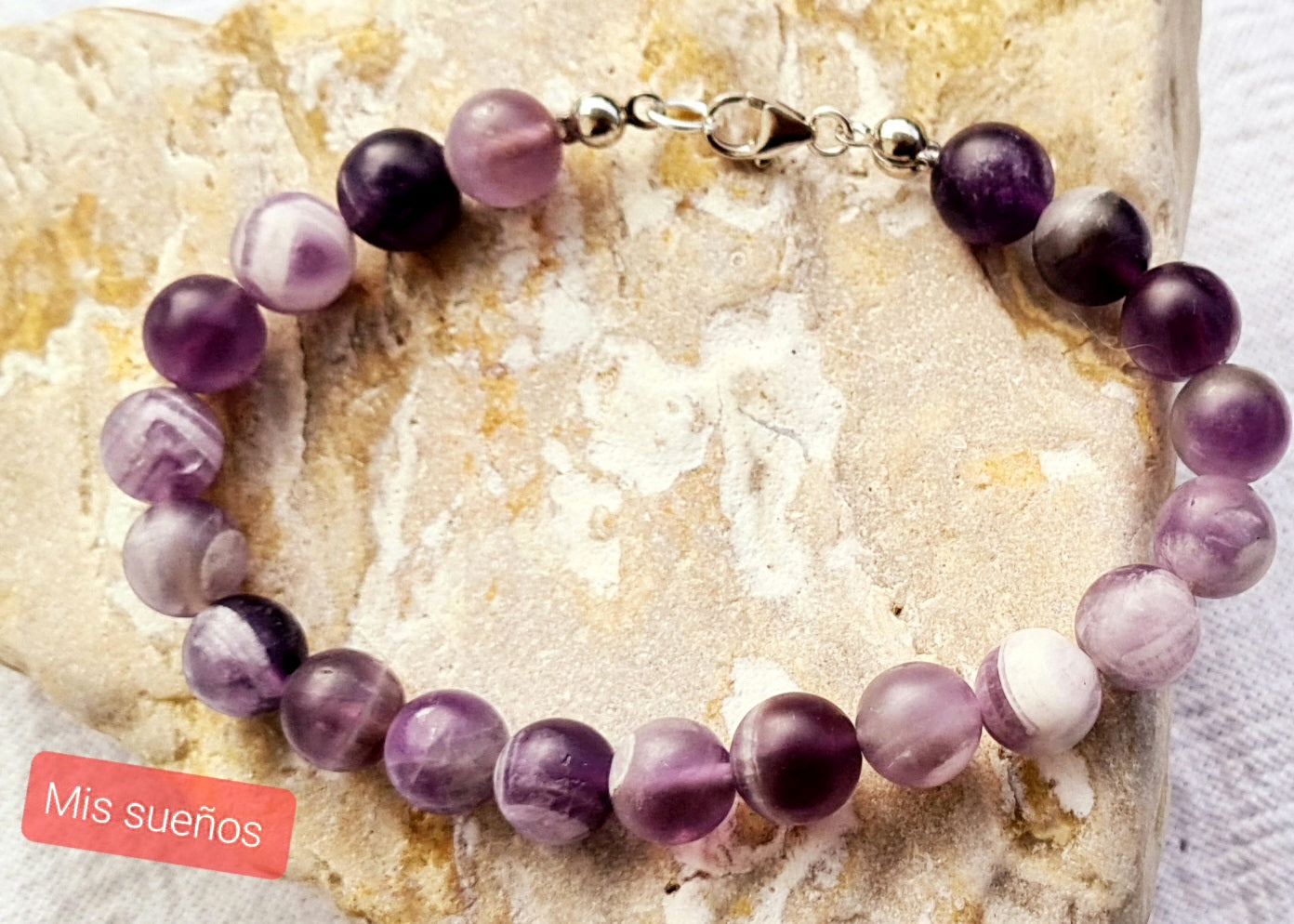 Amethyst Edelstein-Armband