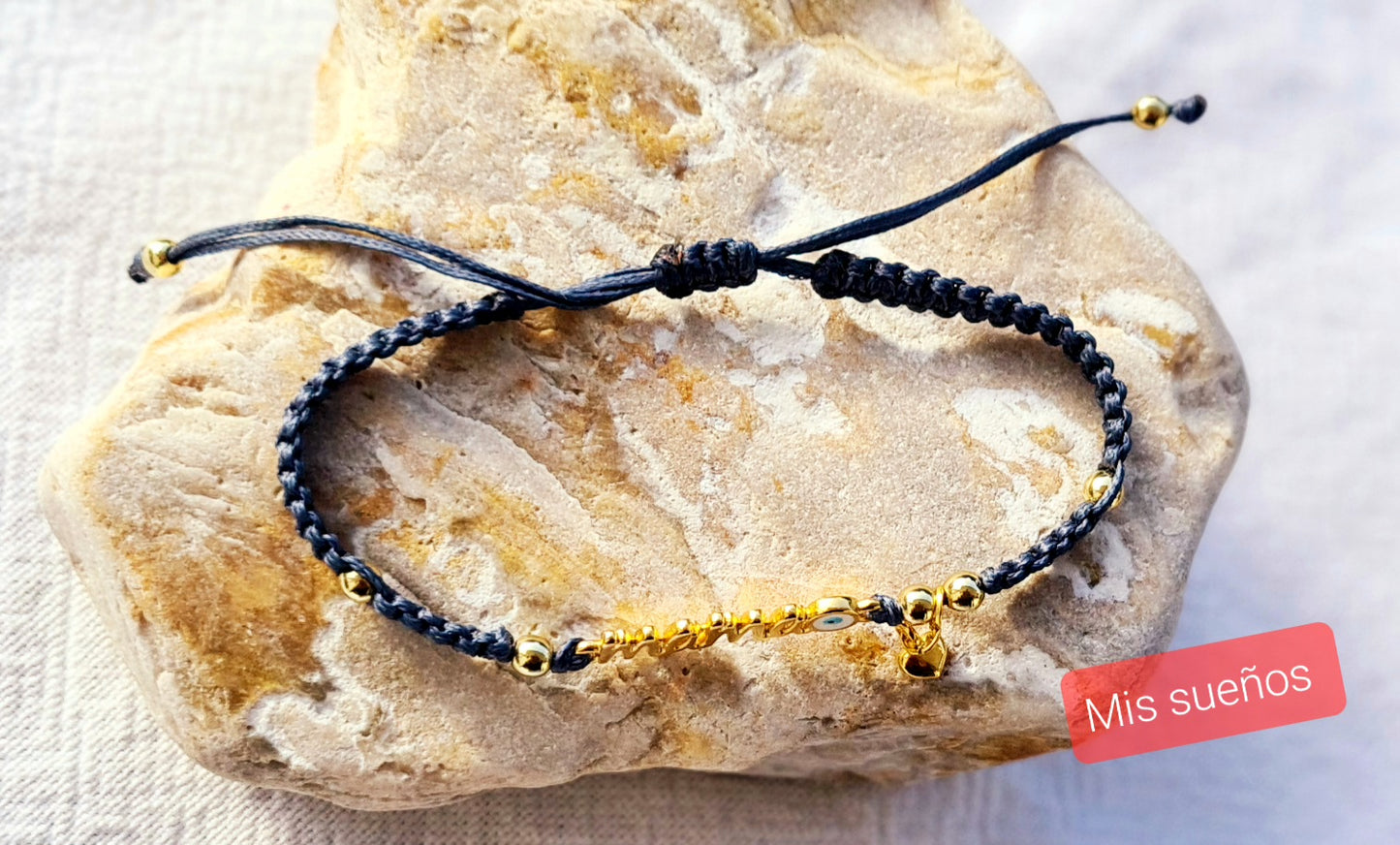 Makramee-Armband "Mama"