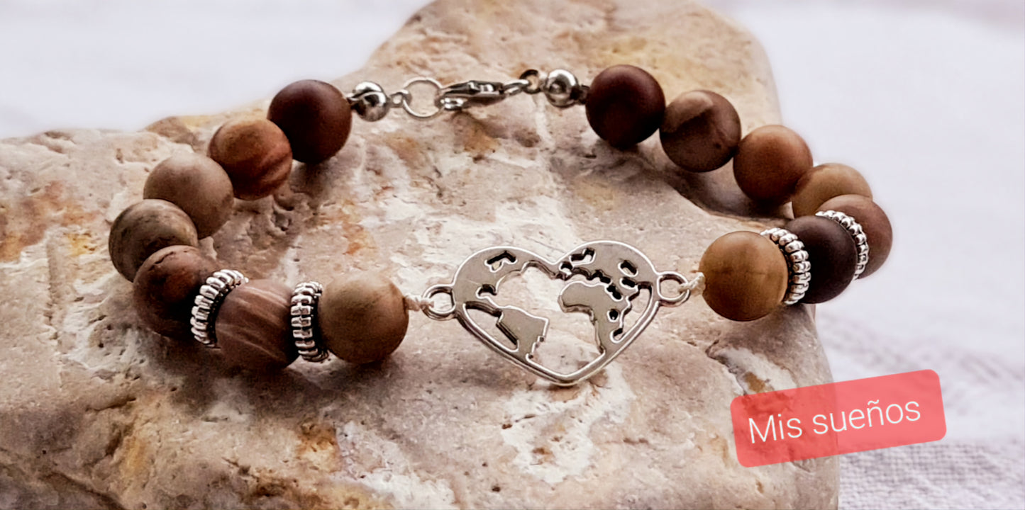Ausgleichendes Naturstein-Armband