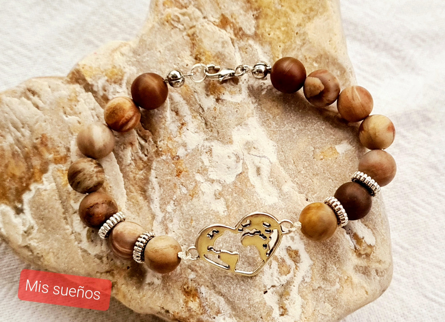 Ausgleichendes Naturstein-Armband