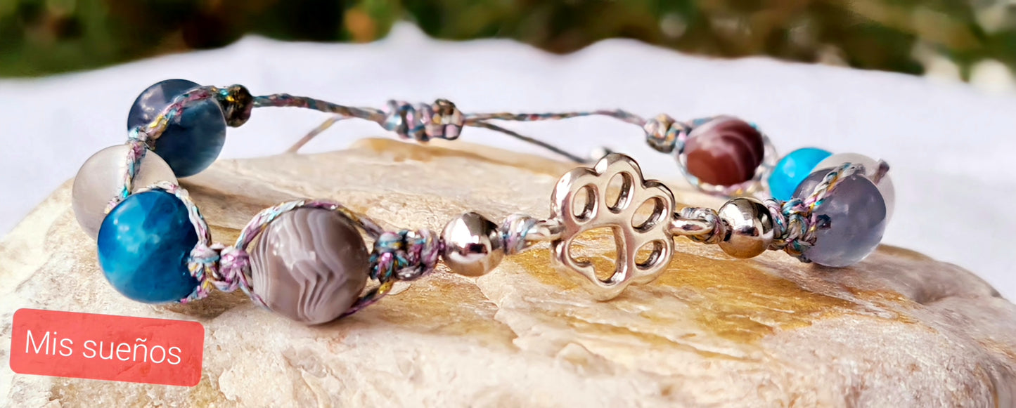 Makramee-Armband "Konzentration"
