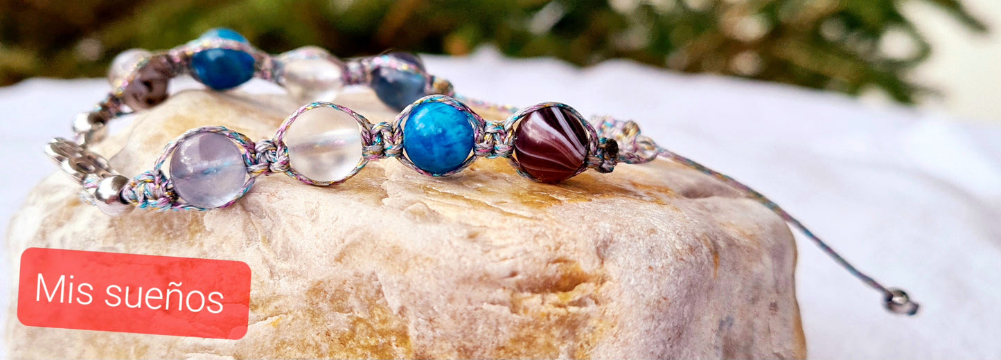 Makramee-Armband "Konzentration"