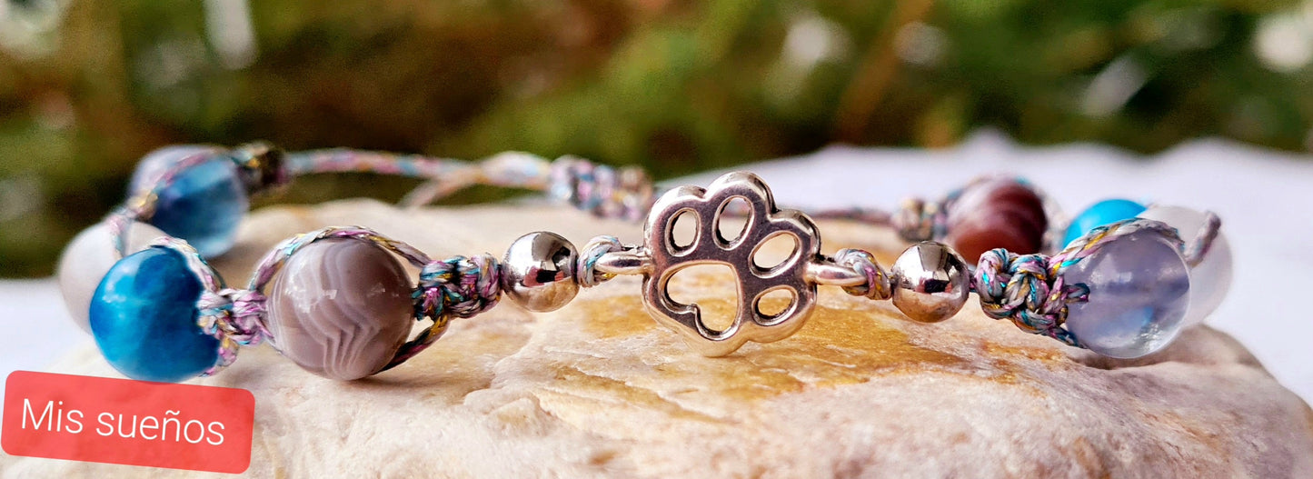 Makramee-Armband "Konzentration"