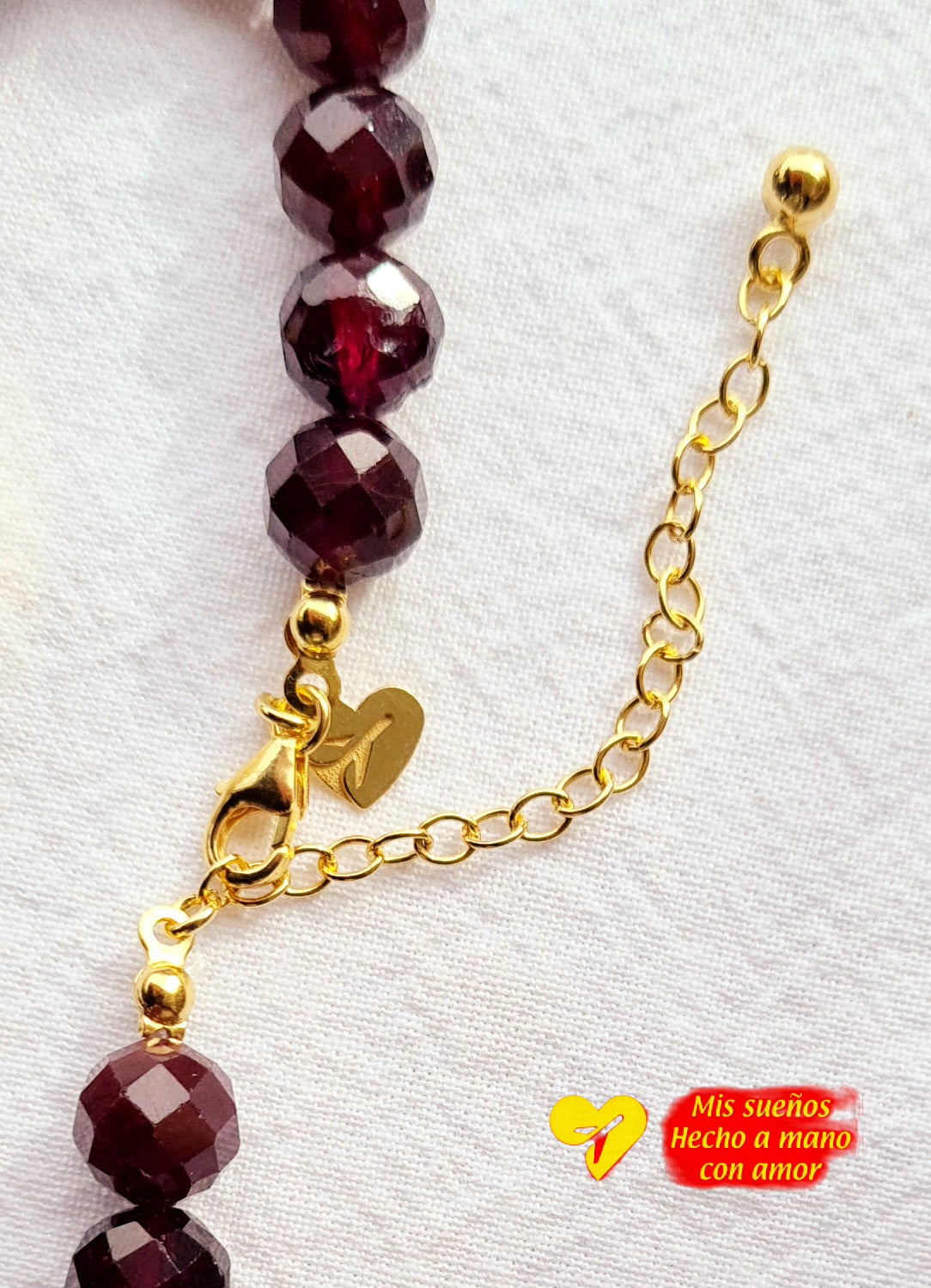 Granat Armband