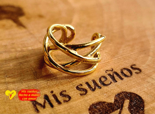 Earcuffs in Silber oder Gold Edelstahl