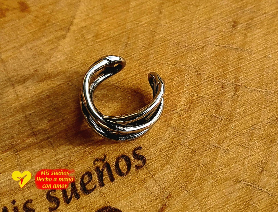 Earcuffs in Silber oder Gold Edelstahl