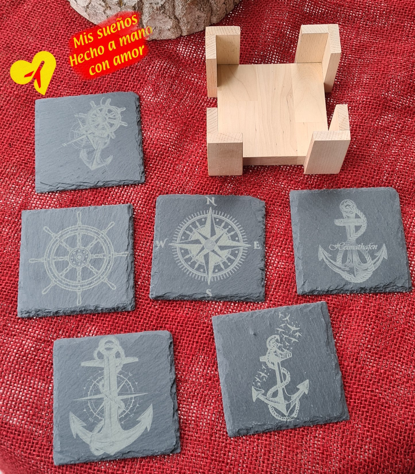 Untersetzer Set Maritim