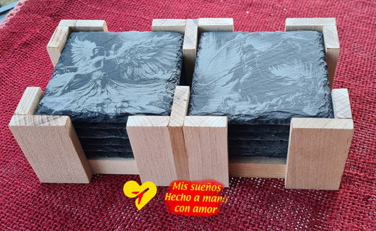 Untersetzer Set Engel
