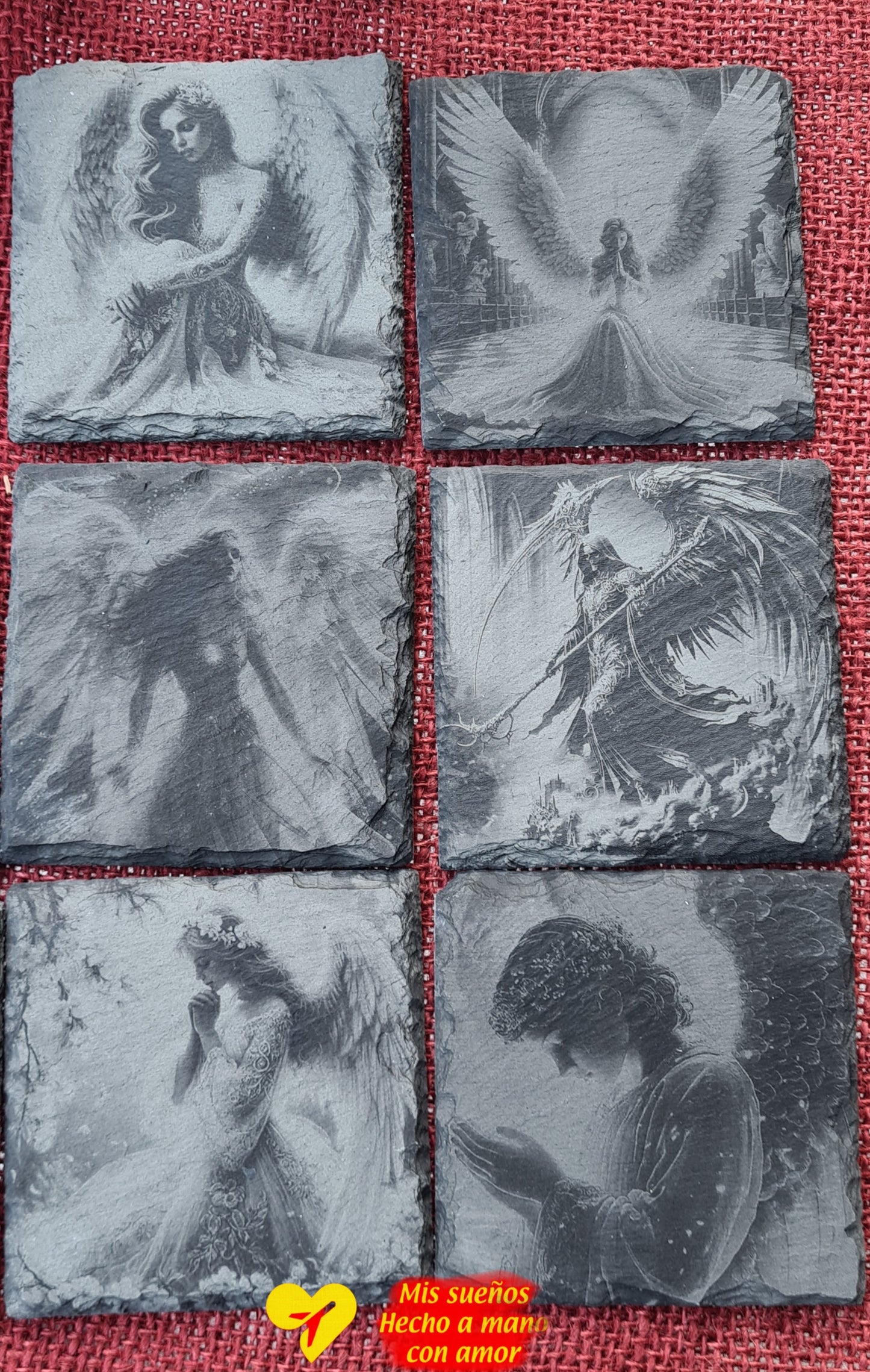 Untersetzer Set Engel