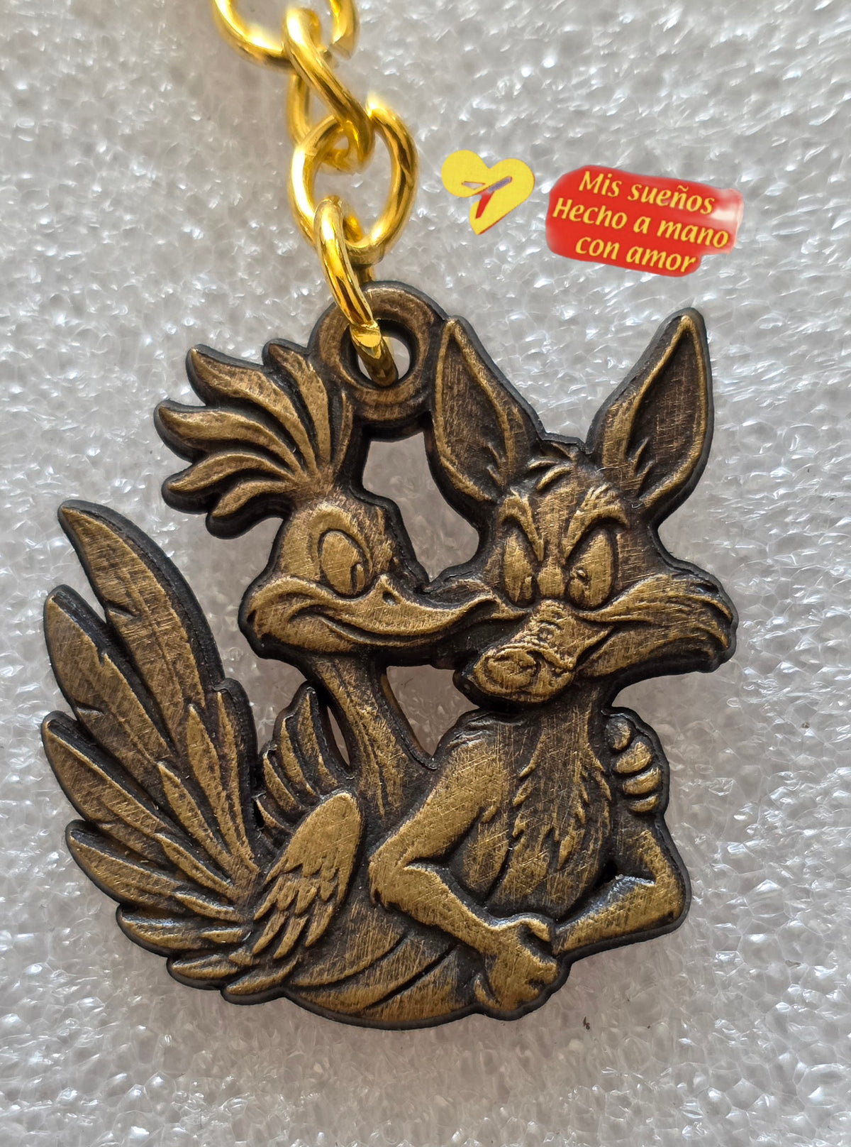 Anhänger Coyote and Roadrunner
