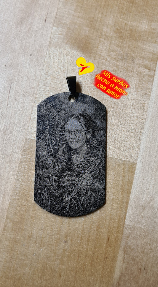 Military Tag schwarz