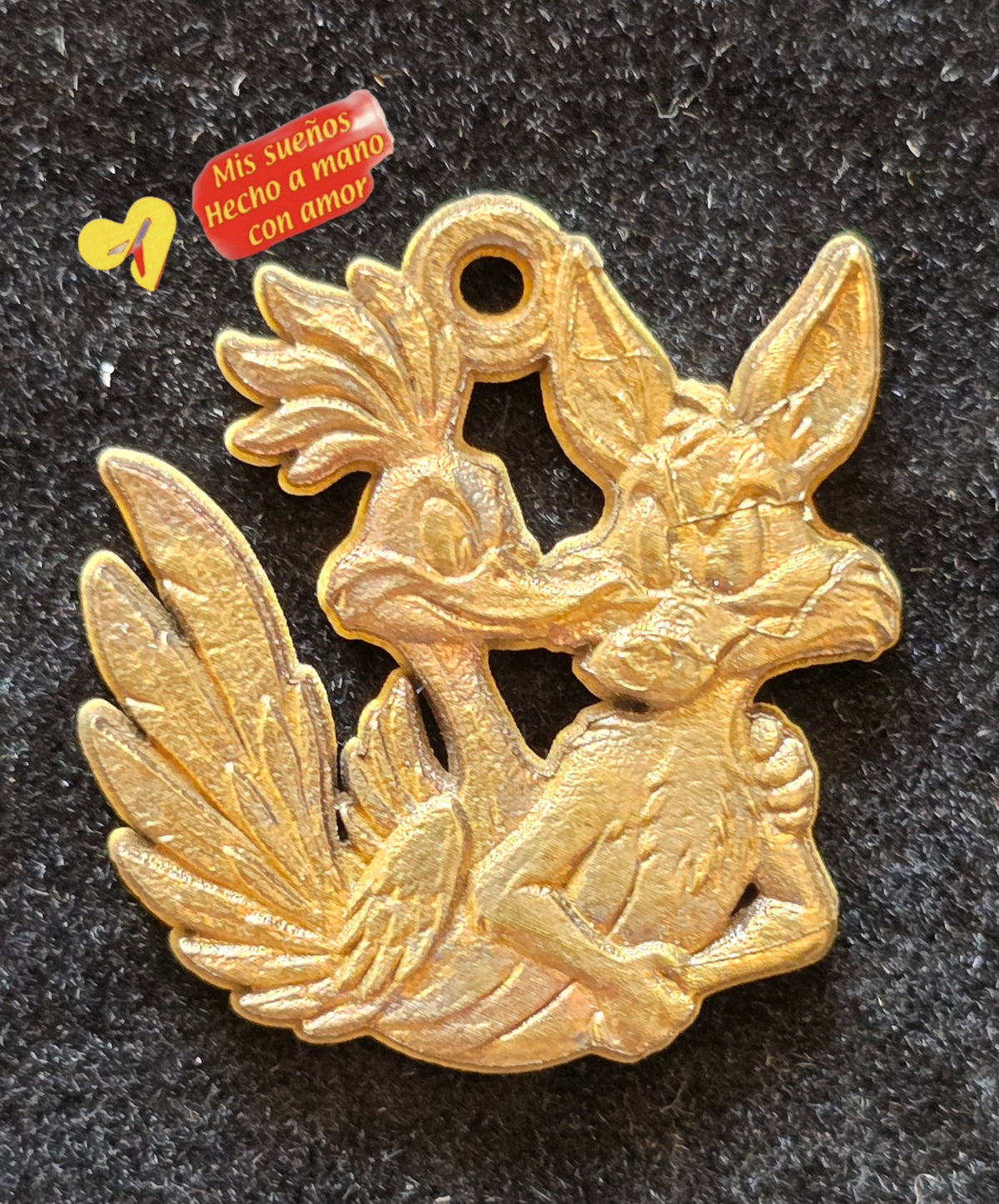 Anhänger Coyote and Roadrunner