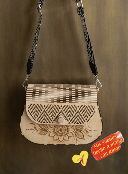 Handtasche Flower